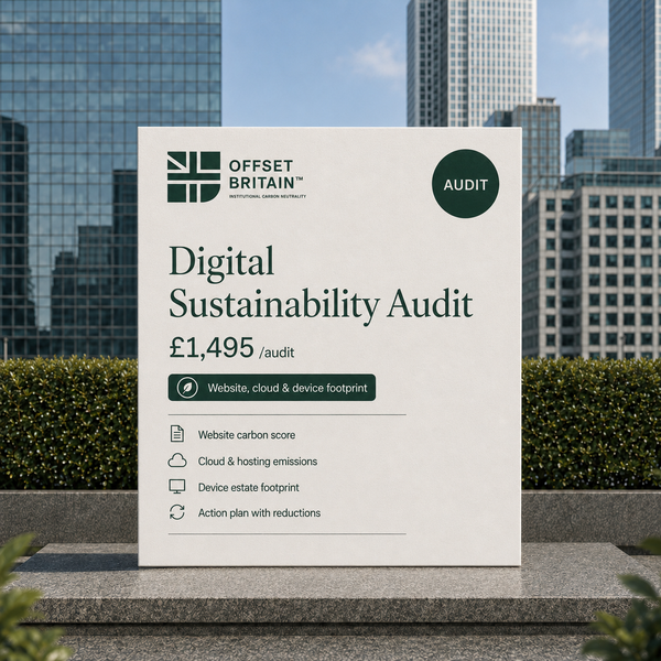 Digital Sustainability Audit