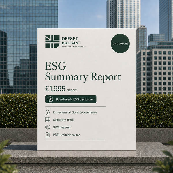 ESG Summary Report