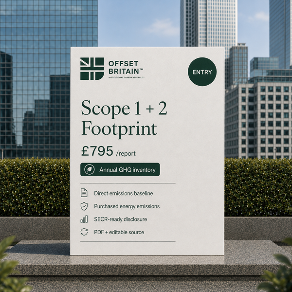 Scope 1 + 2 Footprint