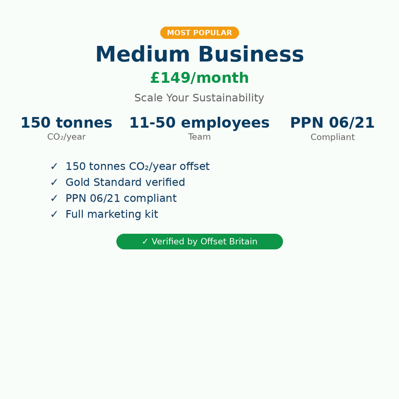 Medium Business - Monthly